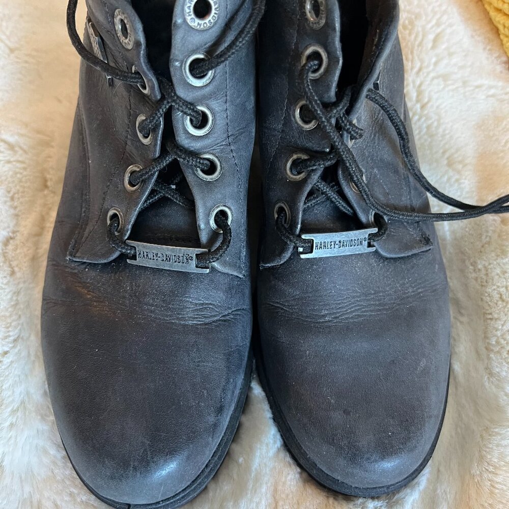 Harley Davidson moto boots worn once